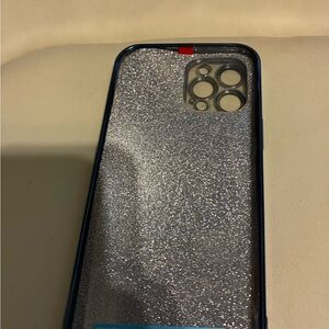 Glitter Silver, glod and blue colored Phone Cases